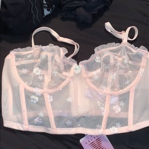 Sexy savage daisy bustier